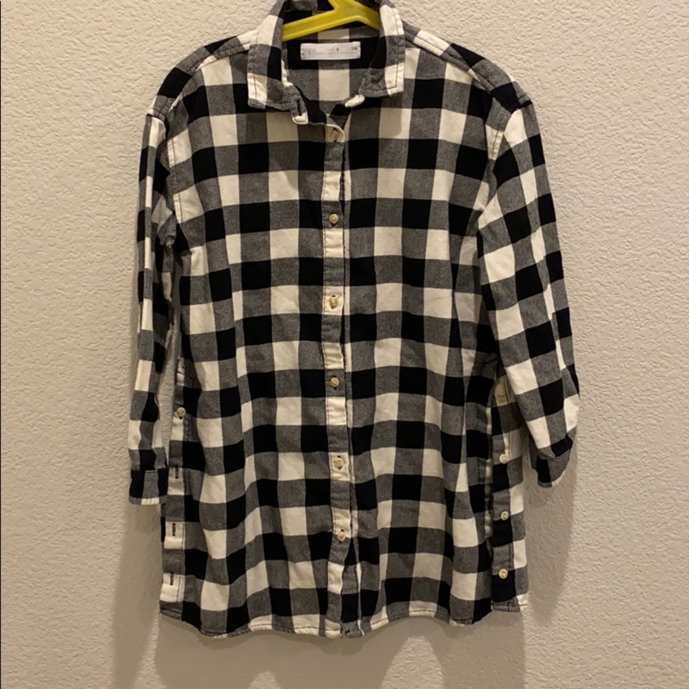 Zara Girl’s Plaid Shirt